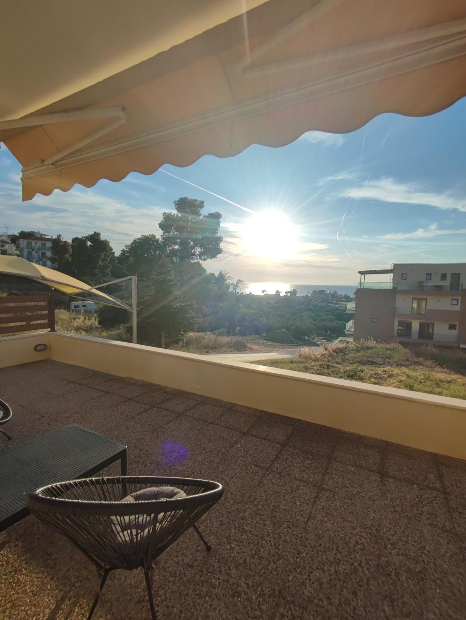 Theasis 5 Luxury Studio With Sea View Neos Marmaras Exterior foto